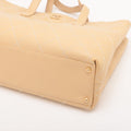 Chanel Wild Stitch Leather Tote bag Beige Gold Metal Fittings 7 Series #2511 by Bolt Boutique