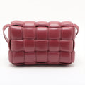 Bottega Veneta Padded Cassette Maxi Intrecciato Leather Shoulder Bag Bordeaux #2524 by Bolt Boutique