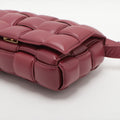 Bottega Veneta Padded Cassette Maxi Intrecciato Leather Shoulder Bag Bordeaux #2524 by Bolt Boutique