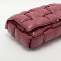 Bottega Veneta Padded Cassette Maxi Intrecciato Leather Shoulder Bag Bordeaux #2524 by Bolt Boutique