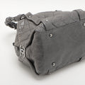 Chanel Matelasse Vintage Calfskin Hand bag Gray Silver Metal Fittings 10 Series #2605 by Bolt Boutique