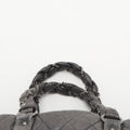Chanel Matelasse Vintage Calfskin Hand bag Gray Silver Metal Fittings 10 Series #2605 by Bolt Boutique
