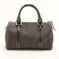 Gucci GG Supreme PVC &amp; leather Mini Boston Bag Brown 193604 #2606 by Bolt Boutique