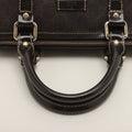 Gucci GG Supreme PVC &amp; leather Mini Boston Bag Brown 193604 #2606 by Bolt Boutique
