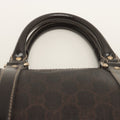 Gucci GG Supreme PVC &amp; leather Mini Boston Bag Brown 193604 #2606 by Bolt Boutique