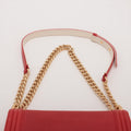 Chanel Boy 25 Flap Cube Embossed Red Leather Shoulder Bag 18 Series #2880 by Bolt Boutique