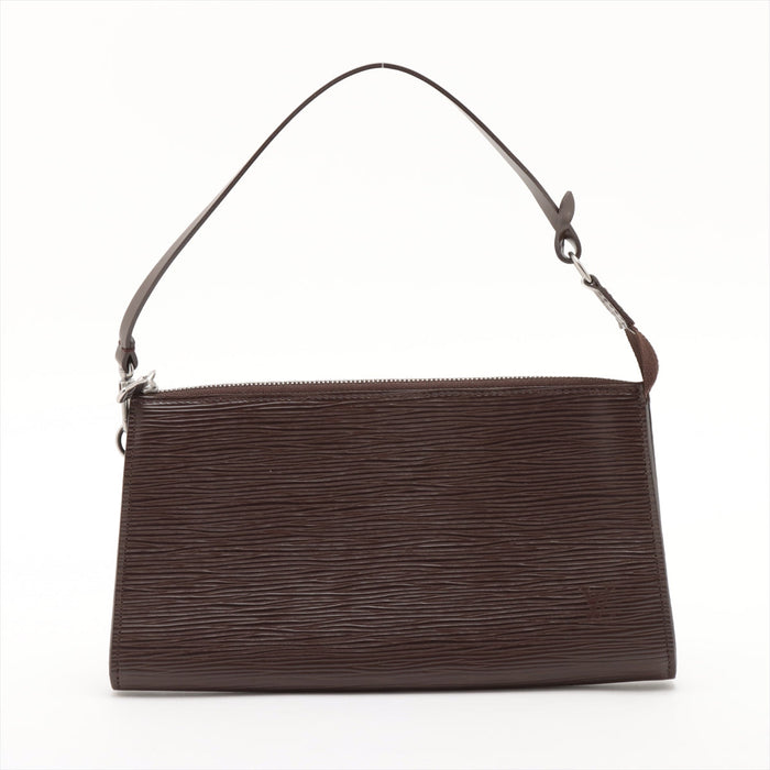 Louis Vuitton Epi Leather Brown Pochette Accessories Shoulder Bag #3280 by Bolt Boutique
