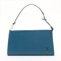Louis Vuitton Epi Leather Blue Pochette Accessories Shoulder Bag #3281 by Bolt Boutique