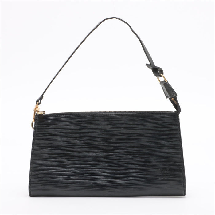 Louis Vuitton Epi Leather Black Pochette Accessories Shoulder Bag #3279 by Bolt Boutique