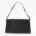 Louis Vuitton Epi Leather Black Pochette Accessories Shoulder Bag #3277 by Bolt Boutique