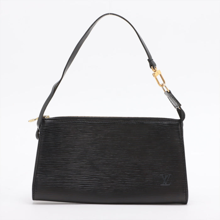 Louis Vuitton Epi Leather Black Pochette Accessories Shoulder Bag #3277 by Bolt Boutique
