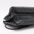 Chanel Boy Chanel Leather 2 Way Tote Bag Black Gunmetal Fittings 15 Series #3755 by Bolt Boutique