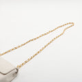 Chanel Matelasse Lambskin Single Flap Single Chain Bag White Gold Metal Fittings SKU-#3751 by Bolt Boutique