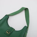 Hermès Courchevel Tsako Green One Handle Shoulder Bag #3753 by Bolt Boutique