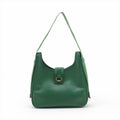 Hermès Courchevel Tsako Green One Handle Shoulder Bag #3753 by Bolt Boutique