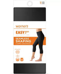 Warners Easy Does It Seamless Shaping Capri Leggings – Black, S/M by Vanessa Jane
