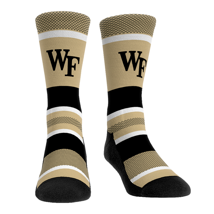 Wake Forest Demon Deacons - Tech Stripe by Rock 'Em Socks