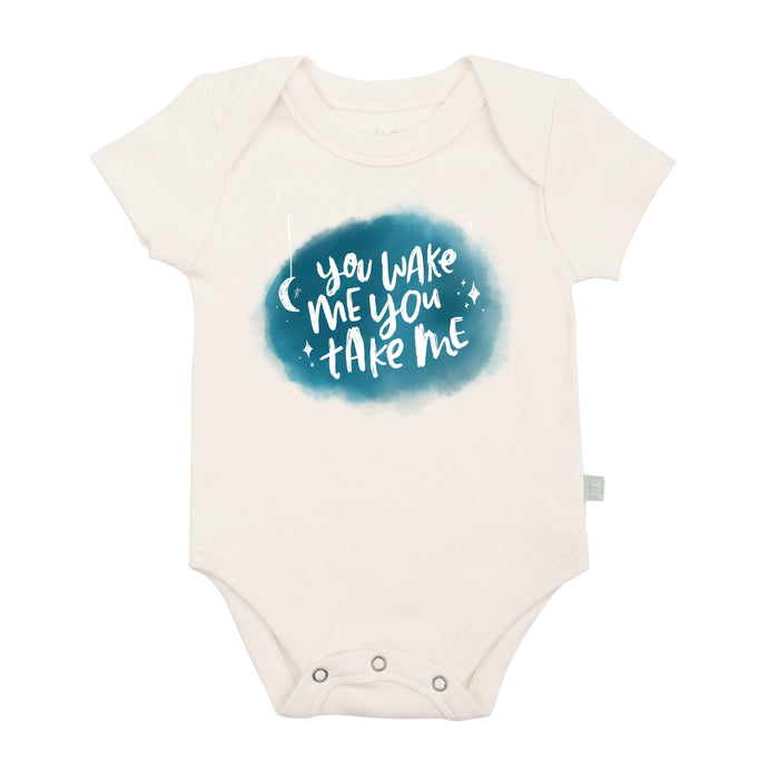 graphic bodysuit | wake me by Finn + Emma