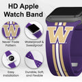 Washington Huskies HD Apple Watch Band by Affinity Bands