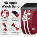 Washington State Cougars HD Apple Watch Band by Affinity Bands