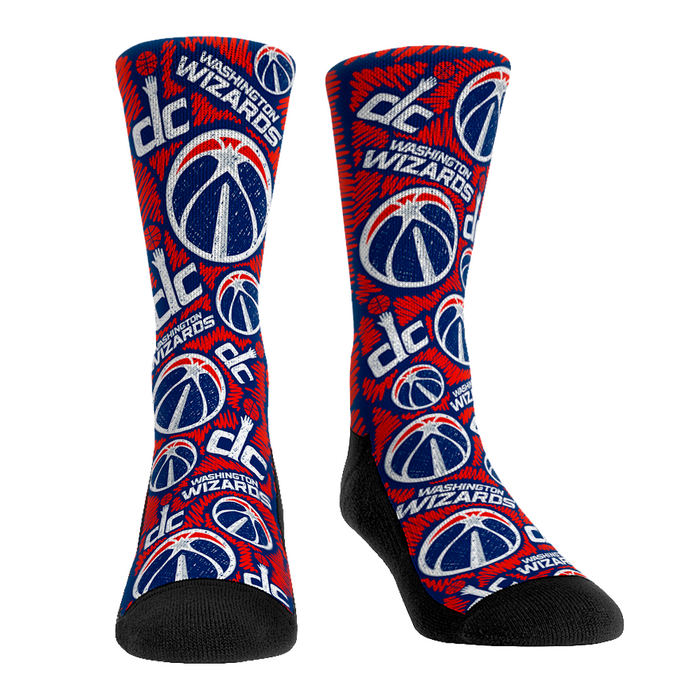 Washington Wizards - Logo Sketch by Rock 'Em Socks