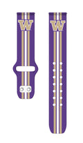 Washington Huskies HD Watchband for Samsung, Garmin, Fossil, and More for Samsung, Garmin, Fossil, and More by Affinity Bands
