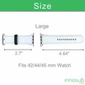 Sublimation Printing Watch Band Blanks Compatible with Apple Watch 38-45mm by INNOSUB USA