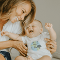 graphic bodysuit | watch me grow by Finn + Emma