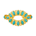 Water Lily Cuff - Turquoise by Christina Greene