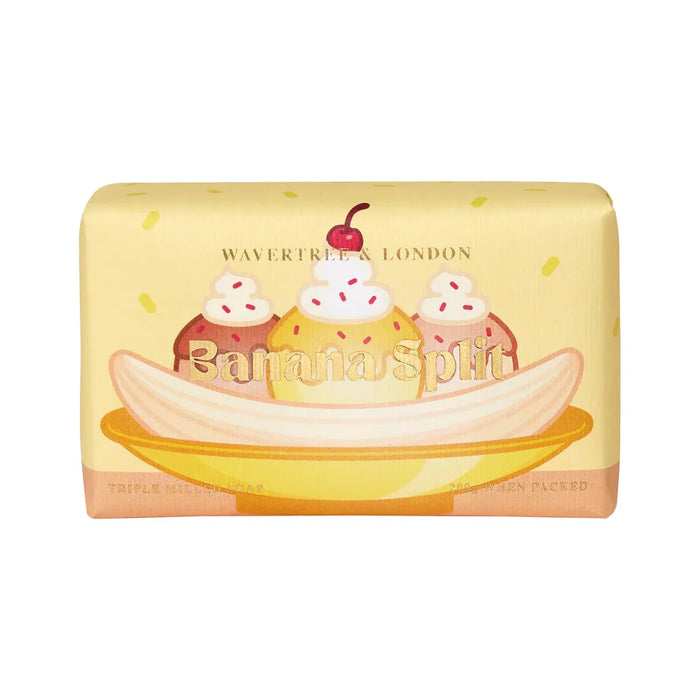 Wavertree & London Australian Natural Banana Split Luxury Soap Bar 7 Oz by Pasteur Pharmacy