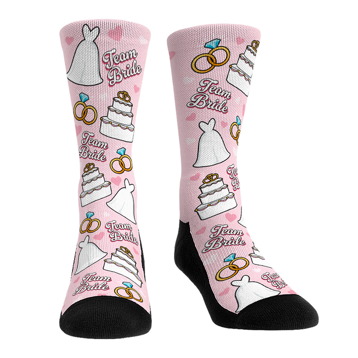 Team Bride All-Over by Rock 'Em Socks