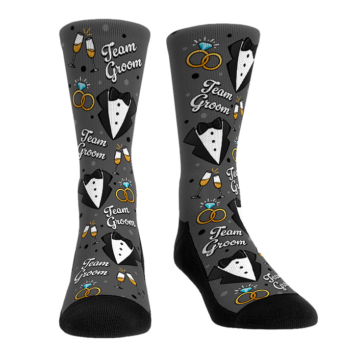Team Groom All-Over by Rock 'Em Socks