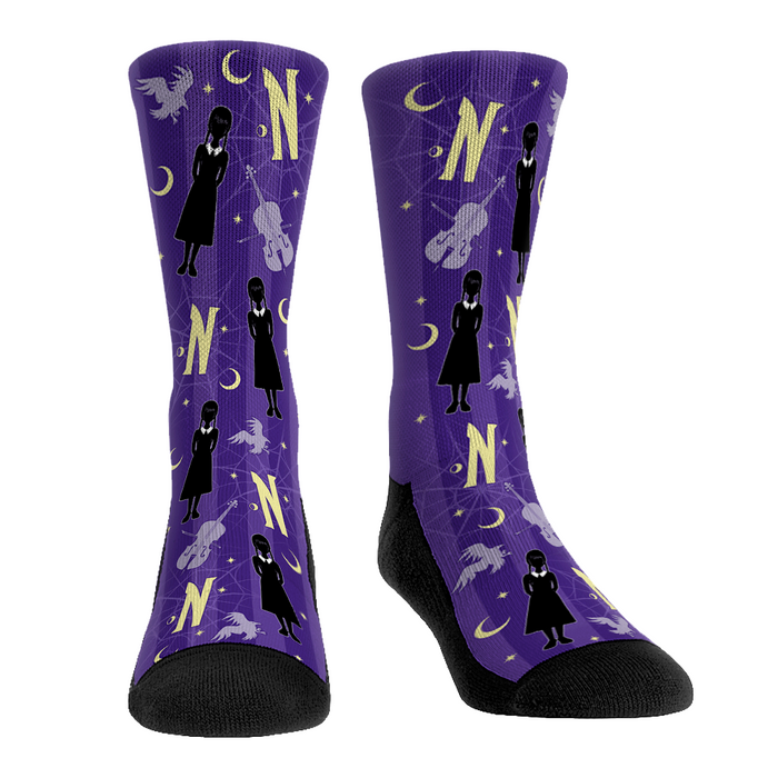 Wednesday - Wednesday All-Over by Rock 'Em Socks