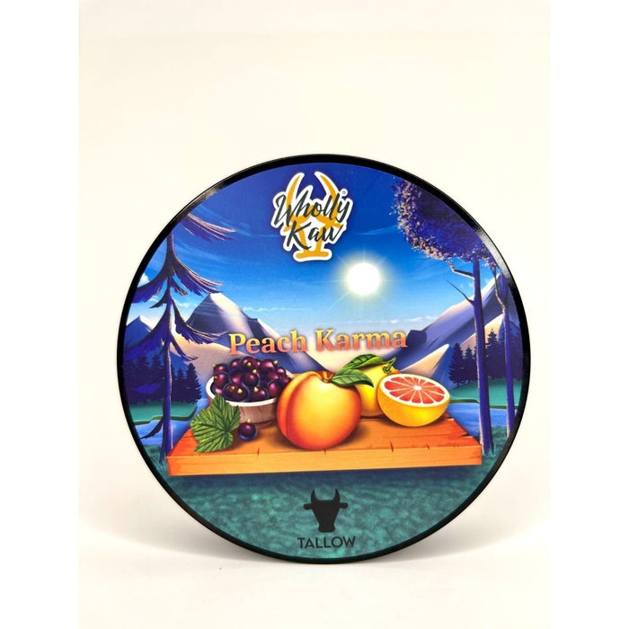 Wholly Kaw Peach Karma Shaving Collection by Pasteur Pharmacy