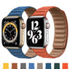 Leather Link Apple Watch Bands