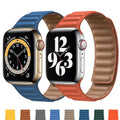 Leather Link Apple Watch Bands by Vogueen