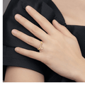 14K Yellow Gold Lab Diamond Wrap Enhancer Ring by Fine Color Jewels
