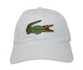 Lacoste Men's Classic Large Croc Logo Cap with Leather Strap by I-Max Fashions