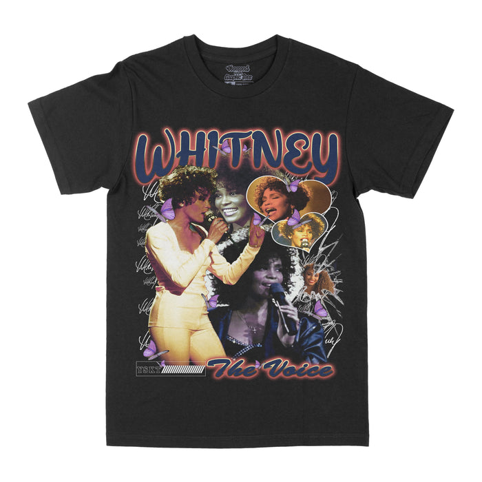 Whitney Houston "The Voice" Graphic Tee by Obsessed with graphic tees