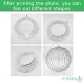 Sublimation Metal Wind Spinner Blanks | Indoor & Outdoor Decoration | 8 & 10 Inch by INNOSUB USA