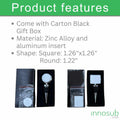 Sublimation Blanks Wine Stopper – Square Shape | Round Shape by INNOSUB USA