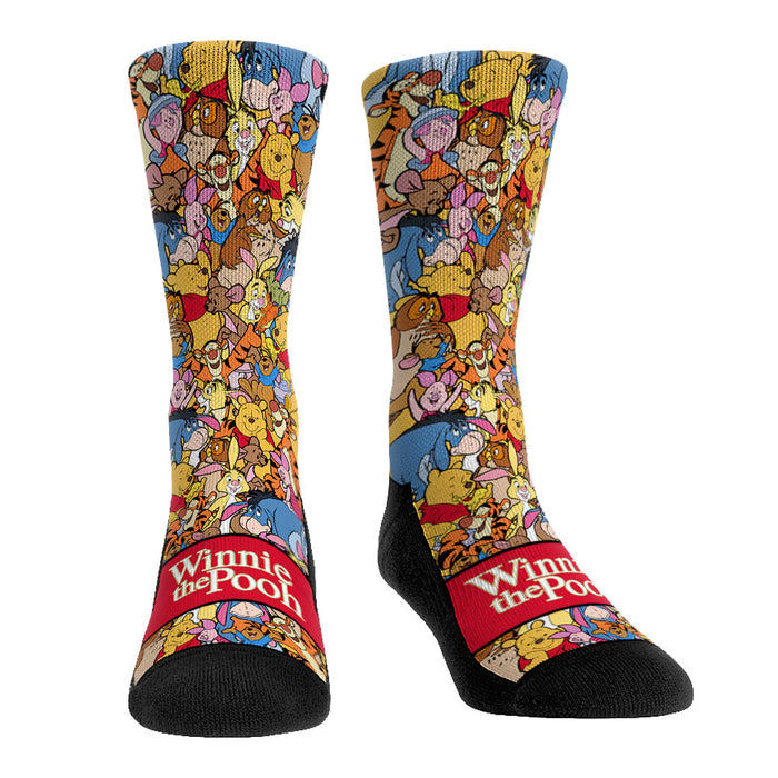 Winnie the Pooh - Stacked Characters by Rock 'Em Socks