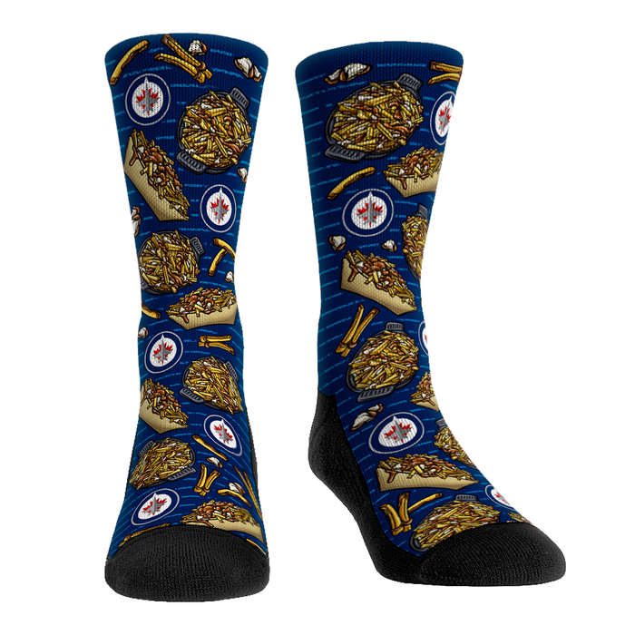 Winnipeg Jets - Poutine by Rock 'Em Socks