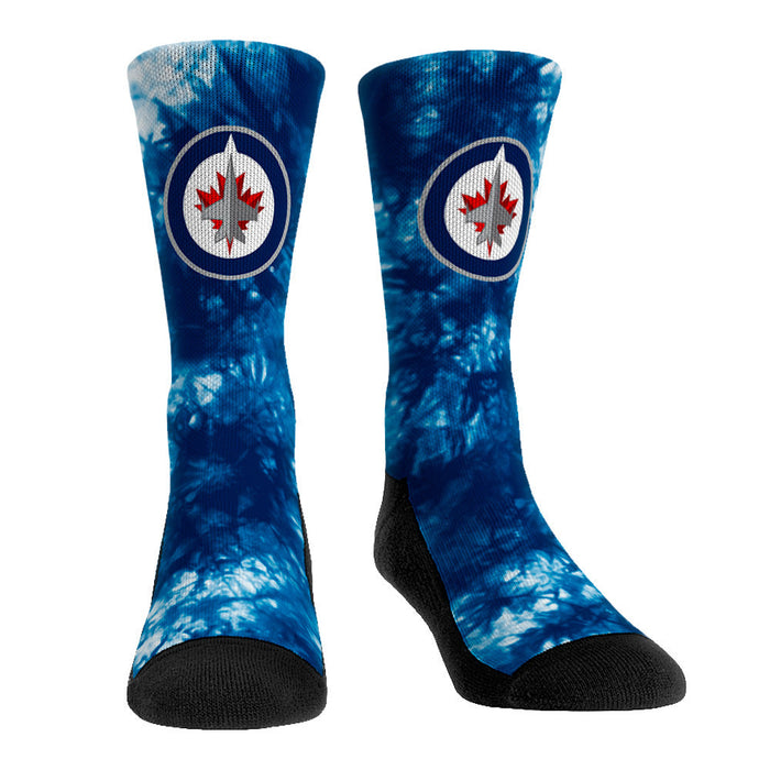 Winnipeg Jets - Team Tie Dye by Rock 'Em Socks