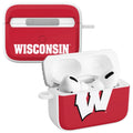 Wisconsin Badgers HDX Apple Airpods Pro 1 & 2 Case Cover by Affinity Bands