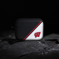 Wisconsin Badgers HDX Champion Series Apple AirPods Pro 1 & 2 Case Cover by Affinity Bands