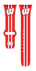 Wisconsin Badgers HD Apple Watch Band by Affinity Bands