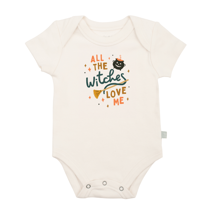 graphic bodysuit | witches love me by Finn + Emma