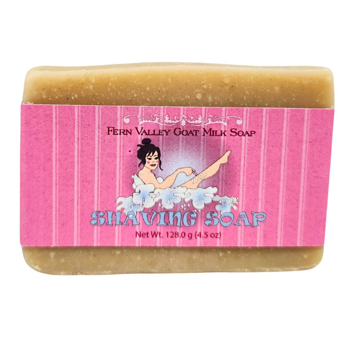 Handmade Goat Milk Soap | Coconut & Lime Verbena Shaving Soap for Women by Fern Valley Soap