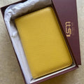Sophia Full-Grain Leather Card Wallet with RFID Protection by MiamiLeathers.com
